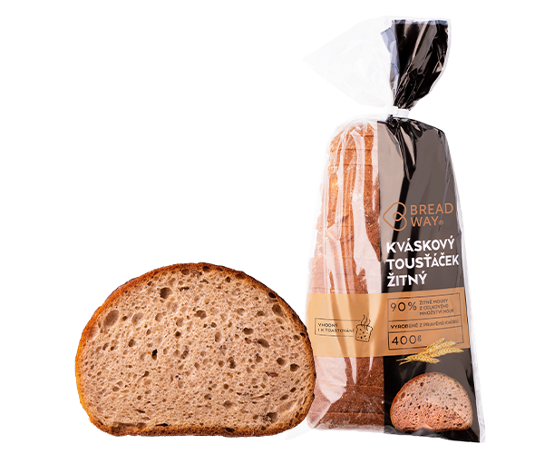 Kváskový chléb žitný