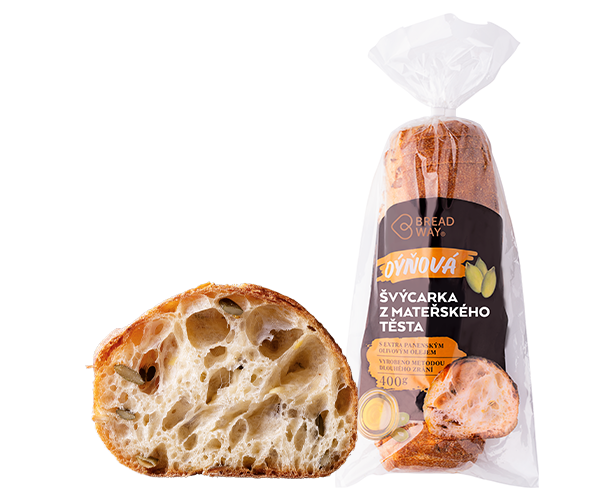 Švýcarka z mateřského těsta dýňová