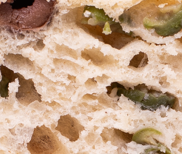 Breadstick with CASTELVETRANO and LECCINO olives